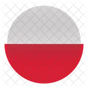 Poland National Country Icon