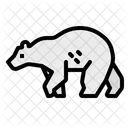 북극 곰 동물 아이콘