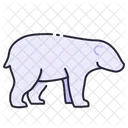 Cartoon Polar Bear Icon