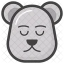 Polar Bear Face Bear Head Emoji Icon