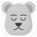 Polar Bear Face Bear Head Emoji Icon