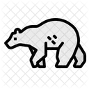 Polar Oso Animal Icono