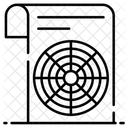 Polardiagramm Polarplot Datenanalyse Icon