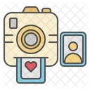 Polaroid Film Camera Icon