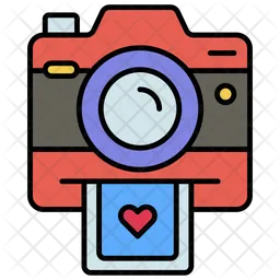 Polaroidkamera  Symbol