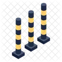 Pole Barriers  Icon