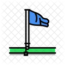 Pole Flag  Symbol