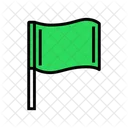 Pole Flag  Symbol