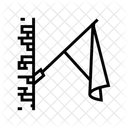 Pole Flag  Symbol
