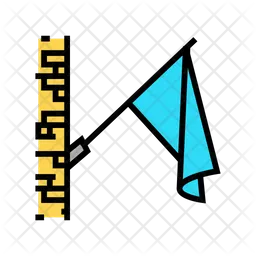 Pole Flag Icon