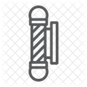 Barber Pole Salon Icon