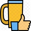 Polegar Para Cima Tipo Cerveja Icon