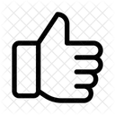 Polegar Para Cima Interface Do Usuario Interface Do Usuario Ícone