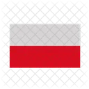 Polen Flagge  Symbol