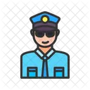 Police Guard Security Guard Icon