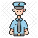 Police Police Officer Character Icon