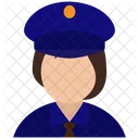 Avatar Police Woman Icon