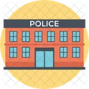 Police Station Building Icon