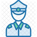 Police Cop Inspeator Icon