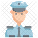 Police Man Policeman Icon