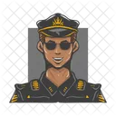 Police Officer Man Icon