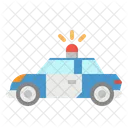 Police Car Transportation Icon