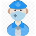 Police Officer Avatar Icon