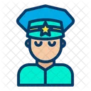 Avatar Policeman Man Icon