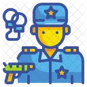 Police Man Guard Icon