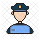 Security Law Officer Icon