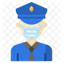 Police Profession Male Icon