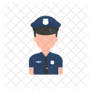 Security Man Avatar Icon