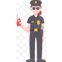 Police Cop Patrol Icon