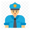 Police Guard Person Icon
