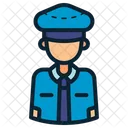 Police Officer Policeman Icon
