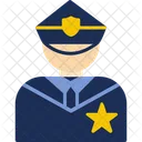 Police Law Security Icon