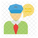 Police Traffic Controller Icon