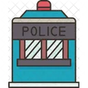 Police Kiosk Booth Icon