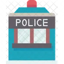Police Kiosk Booth Icon