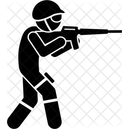 Police attack Icon