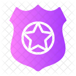 Police badge  Icon