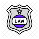 Police Badge Law Police Icon