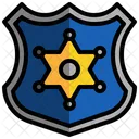 Police Badge Badge Cultures Icon