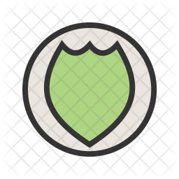 Police Badge Icon Of Colored Outline Style Available In Svg Png Eps Ai Icon Fonts