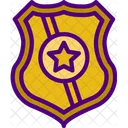 Police Badge Sheriff Badge Security Badge Icon