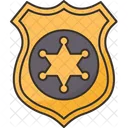 Police Badge Cop Badge Security Badge Icon