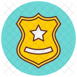 Police badge  Icon