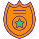 Police Badge Badge Law Icon