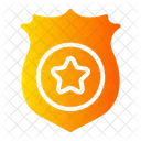 Police Badge Shield Badge Icon