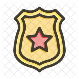 Police Badge  Icon